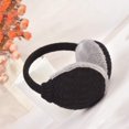 thumbnail image 3 of Cache-oreilles pour Femmes, Chauffe-Oreilles d'Hiver Doux et Chaud pour Temps Froid, Extérieur (Couleur : Marron), 3 of 7