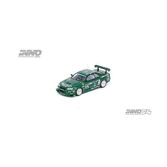 INNO In Stock 1:64 Skyline GTR R34 5ZIGEN PRINCE CHIBA FALKEN Diecast Diorama Car Model Collection Miniature Carros Toys