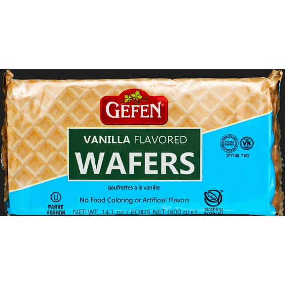 Gefen Vanilla Flavored Wafer Cookies, 16oz