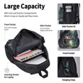 thumbnail image 4 of Disketp Enchanted Forest Skull Path Mochila Estampada de Gran Capacidad con Lonchera y Estuche, Set de 3 Piezas para Estudiantes, 4 of 7
