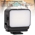 thumbnail image 4 of Video Lights,3 Color 4 Brightness Levels LED Camera Light with Cold Shoe for Pocket 3, 4 of 7