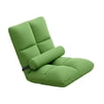 thumbnail image 2 of Silla suelo con respaldo, sofá, sillón suelo, sofá para dormitorio, suave para adultos y niños, apartamento, para ver la televisión, sillón Verde, 2 of 8