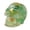 Style #D002, variant on Mini Resin Skull Figurine Crystal Skull Decor, 3D Colorful Skull Statue Ornament for Halloween Decor, Desk Shelf Home Office Decoration, Gothic Gift for Women Men Friends Birthday