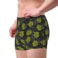 thumbnail image 2 of Kdxio Men's Boxer Briefs with Cartoon Kawaii Frogs1 Print - Comfortable and Breathable Underwear for Everyday Wear, 2 of 5