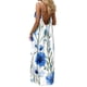 thumbnail image 1 of TaTaai Spring Backless Dress for Women Spaghetti Strap Printed Loose Fit Long Maxi Dress Sleeveless Casual Solid Color Soft Stretchy for Daily Outing Gift, 1 of 9
