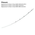 thumbnail image 3 of Rear Bumper Center Molding Trim, A2048853121 OEM Standard Long Lasting  For C-Class W205 C250, 3 of 8