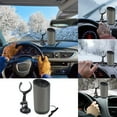 thumbnail image 2 of 12V 150W Car Heater and Defroster Portable Windshield Defogger with Dual Heating and Cooling Function, Cigarette Lighter Plug in Vehicle Heater for Fast Winter Warming and Defrosting, 2 of 8
