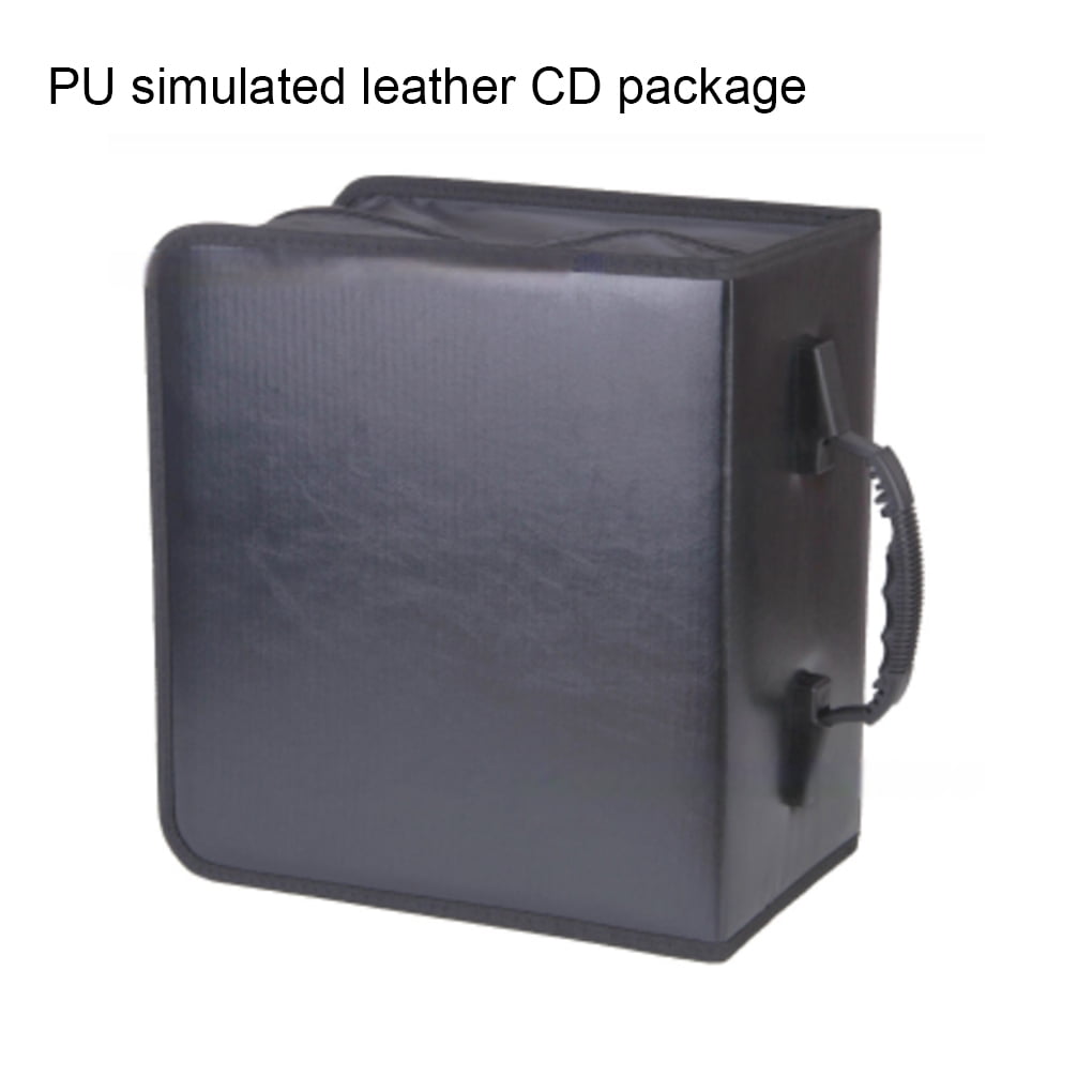 Baohd Heavy Duty CD Case - 400 Capacity - PU Casing - Waterproof Light Self Weight Odorless DVD Case