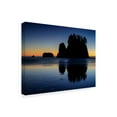 thumbnail image 2 of Trademark Fine Art 'Beach Afterglow' Canvas Art by Michael Blanchette Photography, 2 of 3