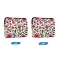 thumbnail image 7 of FORMRS 13"-13.3" Laptop Sleeve Protective Case Soft Carrying Quilted Computer Bag Cover, Pink Flowers, 7 of 7