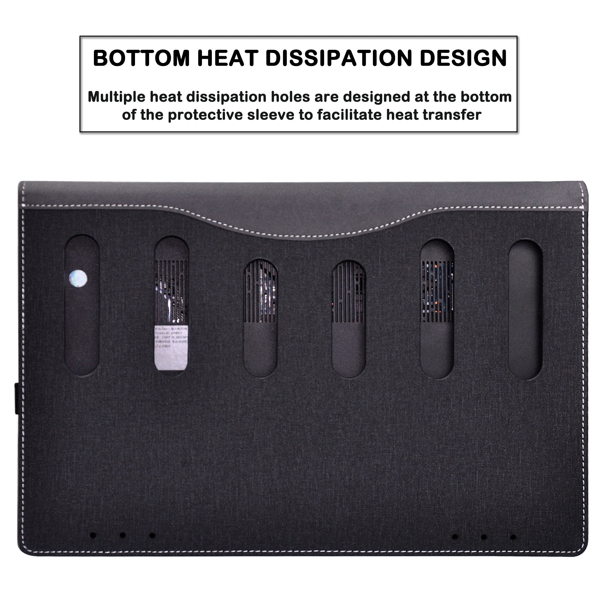 New Laptop Cover Case for Lenovo V14 G2 G3 G4&Lenovo K14 Gen1&for Lenovo S14 G3 IAP Notebook PC Sleeve,PU leather Protective Cover Separable Bag Accessory