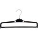 thumbnail image 2 of QPENWEI 20 Noir Cintres pour Pantalons Stock Supports Porte-Pantalons, Gain de Place, portemanteaux, Plastique, éponge antidérapant, 2 of 2