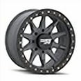 thumbnail image 3 of DT-2 17x9, Bolt Pattern: 5x5/, Offset: -38, MATTE GUNMETAL W/SIMULATED RING, set of 1, 3 of 3