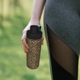 thumbnail image 6 of Lsque Leopard Print Pattern Water Bottle,18oz Sports Insulated Kettle for Cycling Gym Basketball Outdoor, Suitable as a Present, 6 of 7
