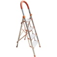 thumbnail image 1 of Escalera Plegable Practiksa de Acero Inoxidable RZ15035 con 4 Escalones, 1 of 2