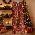 thumbnail image 3 of Womens Christmas Pajamas Cute Print Wide Leg Pj Pants Christmas Elastic Waist Drawstring Casual Cozy Soft Sleepwear Pjs, 3 of 4