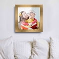 thumbnail image 3 of 10x10 Wide Bronze Real Wood Picture Frame Width 1.5 inches | Interior Frame Depth 0.5 inches |, 3 of 8
