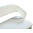 thumbnail image 4 of Meridian Furniture Destiny Cream Velvet Bench, 4 of 7