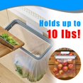 thumbnail image 4 of ¡Gran oferta! Cubo de basura para cocina, puerta de armario, colgador de basura, tipo gancho, puerta detrás del Clip para bolsa de basura, 4 of 5