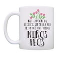 thumbnail image 2 of ThisWear Funny Mom Mugs Al Menos No Tienes Ninos Feos Parent Joke Gifts 11 ounce 2 Pack Coffee Mugs, 2 of 4