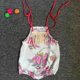 thumbnail image 4 of Recién Nacido Bebé Niñas Mameluco Floral Mono Traje De Verano Ropa De Playa 0-24 M 0-6 meses Baoblaze Mameluco infantil de la playa, 4 of 8