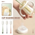 thumbnail image 2 of Long Handle Bottle Brush Removable Cleaner Cups Scrubber Washing Brushes, 2 of 5