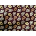 thumbnail image 4 of oneOone Cotton Poplin Burgundy Fabric Skull Craft Projects Decor Fabric Printed By The Yard 56 Inch Wide, 4 of 4