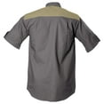 thumbnail image 2 of Tag Safari Men's Olive-Khaki Size Medium Upland Short Sleeve Shirt, 2 of 3
