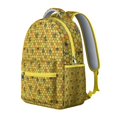 thumbnail image 2 of Vintage Bees Backpack&nbsp;- Retro Style School Bag for Students, Durable Canvas Bookbag with Adjustable Straps, Fits Notebooks & Textbooks, Bee Motif Gift, 2 of 6
