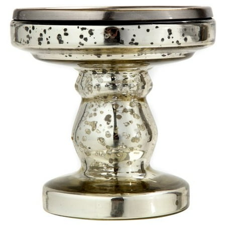 Better Homes and Gardens Small Mercury Pillar Holder, Gold