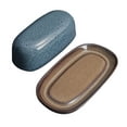 thumbnail image 3 of Pfaltzgraff Monroe Stoneware Covered Butter Dish Blue, 3 of 3
