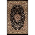 thumbnail image 6 of SAFAVIEH Lyndhurst Gabriella Traditional Bordered Runner Rug, Black/Ivory, 2'3" x 22', 6 of 11