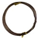 thumbnail image 1 of Vogacara Alambres artesanales Material de aluminio ligero Flexible Hilo trenzado a prueba de herrumbre Líneas de joyería Diseño exquisito Café 20piezas, 1 of 5