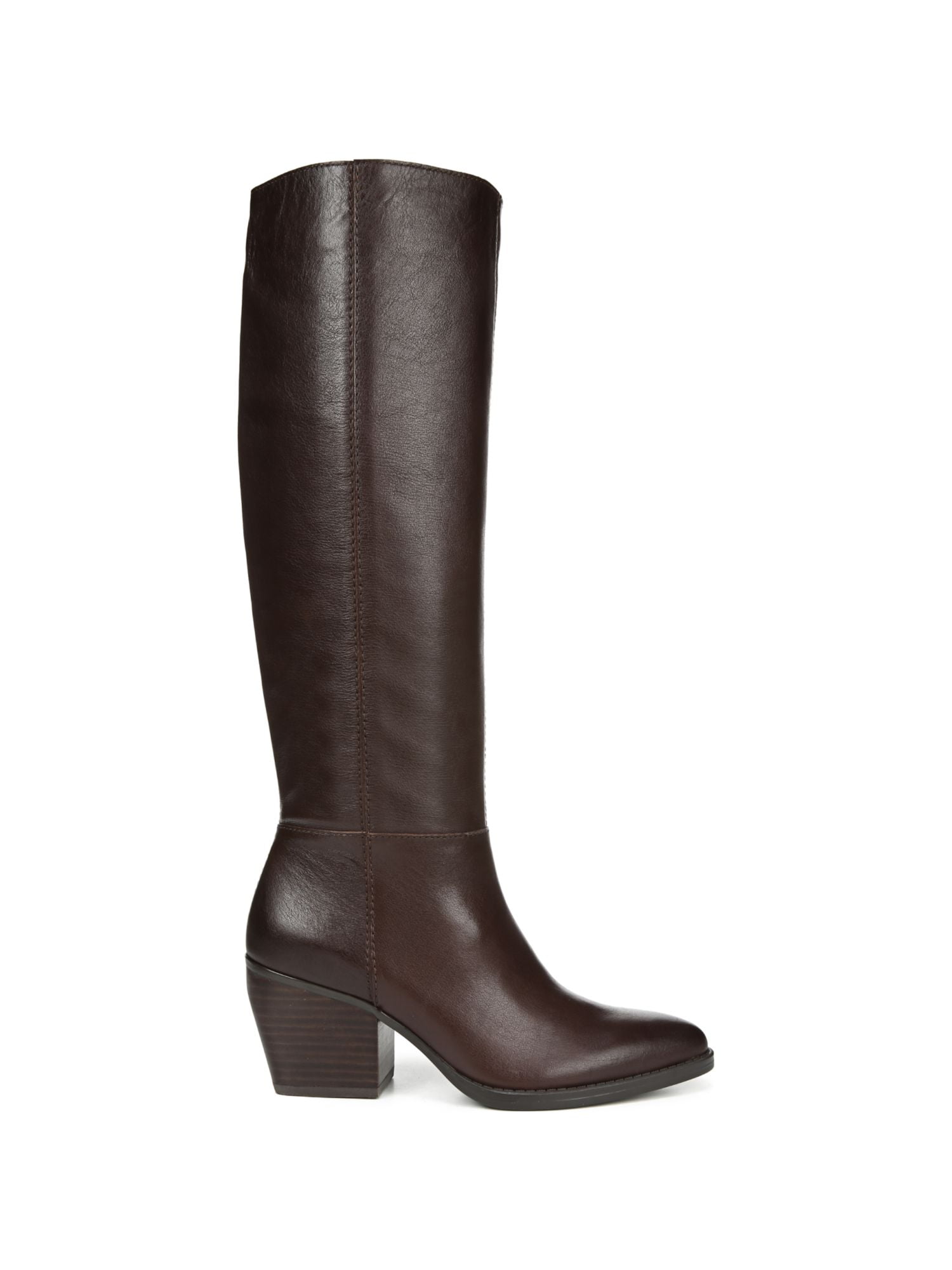 NATURALIZER Womens Brown Padded Goring Non-Slip Cade Round Toe Block Heel Zip-Up Chelsea Boot M