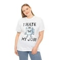 thumbnail image 3 of DJH Apparel | I Hate My Job Toilet Paper Roll Funny  Unisex T-Shirt, 3 of 7
