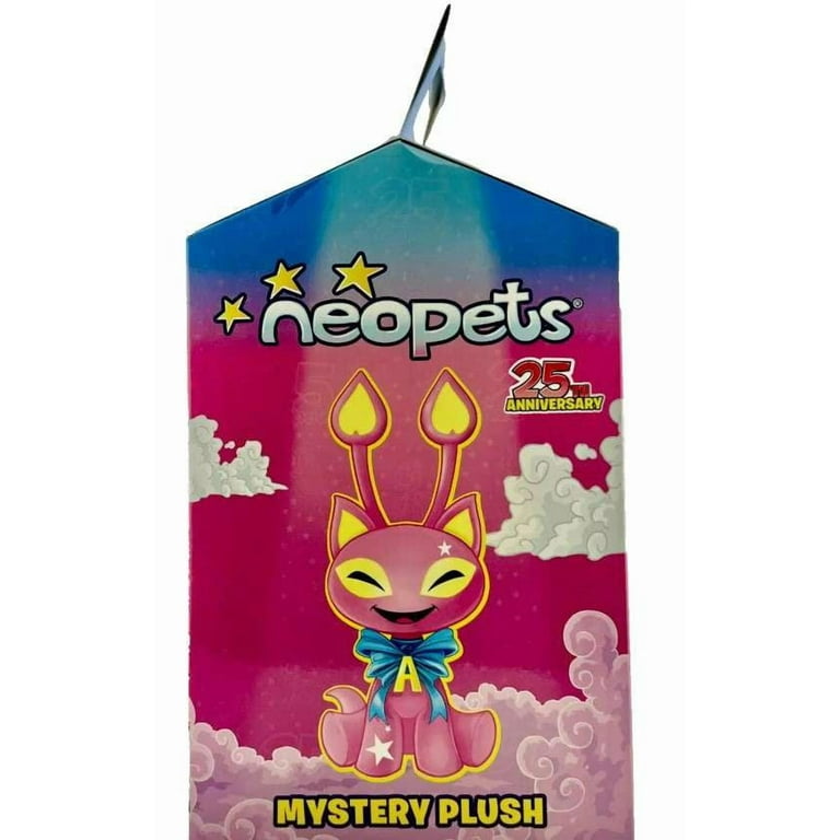Neopets 25th Anniversary Mystery Plush Sealed w/ DLC Code