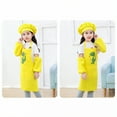 thumbnail image 4 of AUQ Kids Apron,Variable Shoulder Strap Apron with Pockets,Polyester Fiber Cloth Kids Aprons for Cooking,Yellow1, 4 of 4