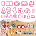 thumbnail image 1 of Cortador de pendientes Keoker Back to School, 19 formas, de Clay Cutters, 1 of 7