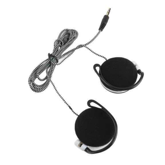3.5mm Wired Gaming Headset On Ear Sports Headphones Ear Hook Music Earphones For Smartphones Tablet Laptop Desktop PC