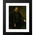 thumbnail image 2 of Antonis Mor 14x18 Black Modern Framed Museum Art Print Titled - Portrait of a Man (1565-70), 2 of 5