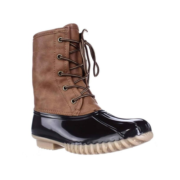 women's insulated flannel lined chelsea duck boots