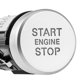 thumbnail image 5 of Interruptor de arranque y parada del motor yuxing para D4 A8 S8 2011-2017 4H1905217A Botón de arranque negro y plateado, 5 of 5