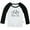 Long Black Raglan T-shirt, variant on iDzn Ride On Bike Funny T shirt For Baby, Newborn Babies T-shirts, Infant Tops, 0-24 Months Kids Graphic Tees Clothing