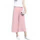 thumbnail image 1 of Pantalones sueltos de mujer de cintura alta plisados ​​de verano pantalones largos casuales de color sólido kenally  FS11579-09, 1 of 7