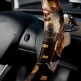 thumbnail image 5 of Christmas 14.5 Inch Printing PVC Leather Steering Wheel Cover Auto Accessories, 5 of 6