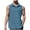 Navy, variant on Chiccall Mens Casual Button Down Shirts 2025 Summer Fashion Solid Sleeveless Tank Tops Light Blue