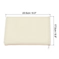 thumbnail image 2 of Uxcell Make Up Pocket Blank Zip DIY Craft Bag Canvas Zipper Pouch, Beige 4 Pack, 2 of 5