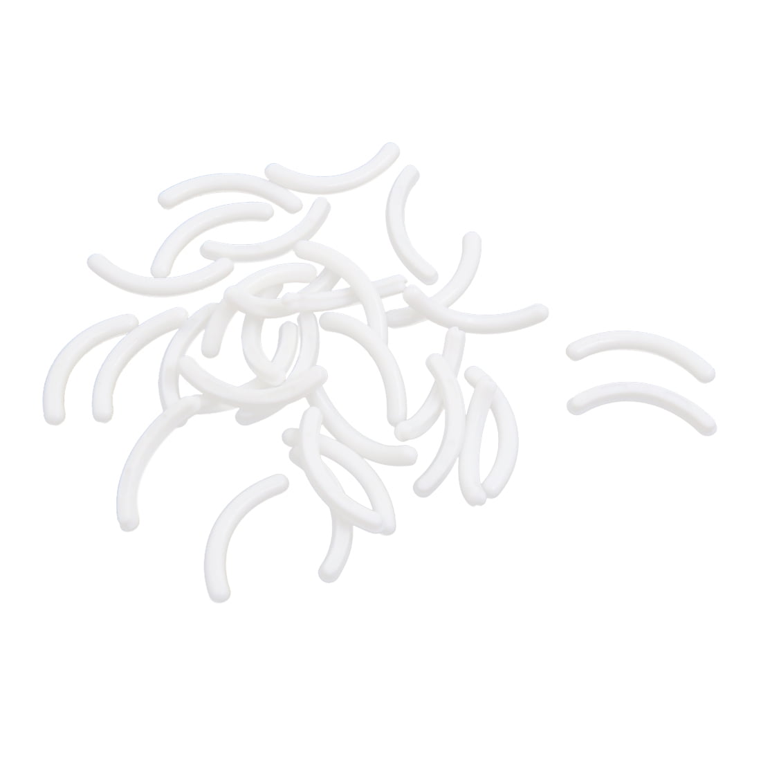 Soft Rubber Eyelash Curler Refill Replace Pads Makeup Tool