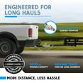thumbnail image 4 of Biltek Adjustable Tow Bar With 5000 lbs Towing Capacity, Universal Tow Bar with 2X Safety Chains, Compatible Tow Bars for Jeeps, Trucks, SUVs, RVs, Boat, Trailers, Fits 2" Coupler Trailer Ball hitch, 4 of 7