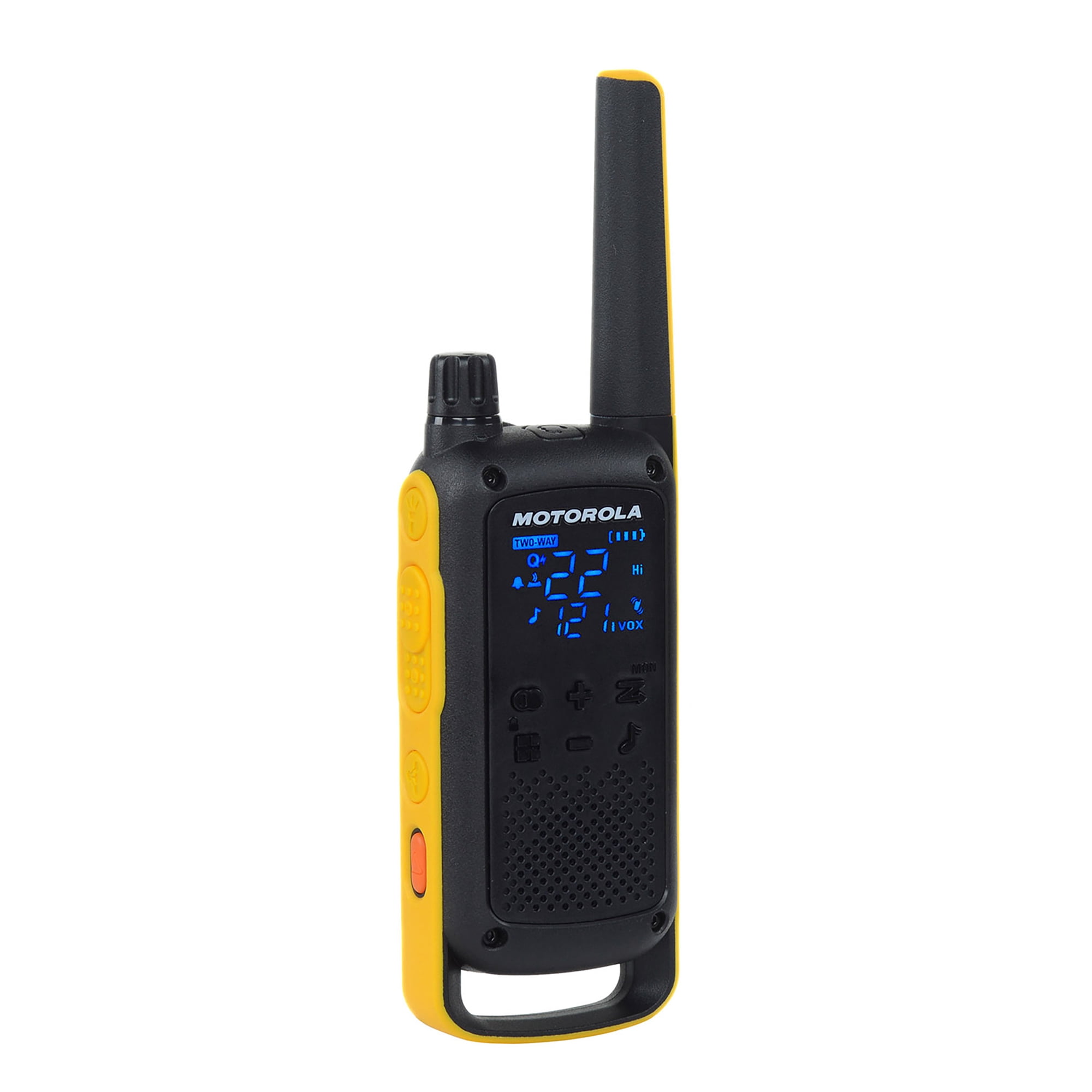 Motorola Solutions T470 TalkAbout Two-Way Radio Black/Yellow 2-Pack